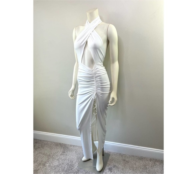 LEAU White Bodycon Dress Size Small - Picture 11 of 14